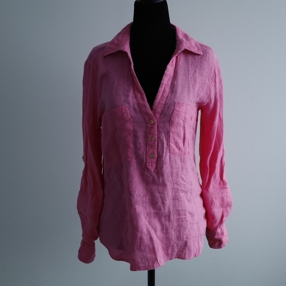 ⭐️HOST PICK⭐️ Zara Linen Blouse - Picture 6 of 7